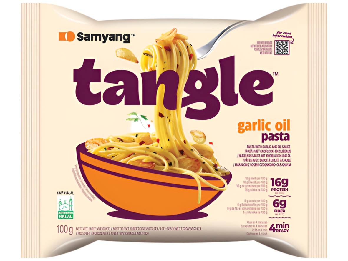 Samyang Pasta Tangle Garlic Oil🍝