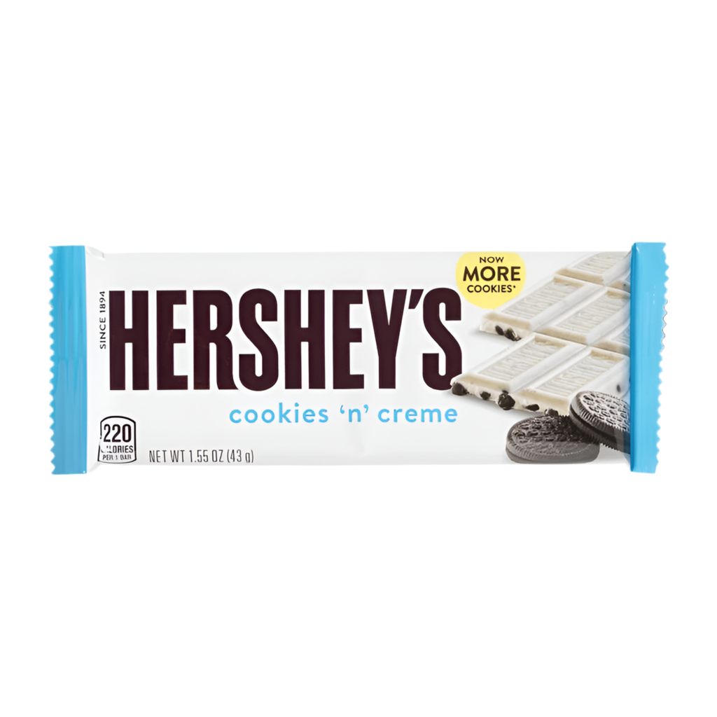 Hershey’s Bar Cookies & Cream