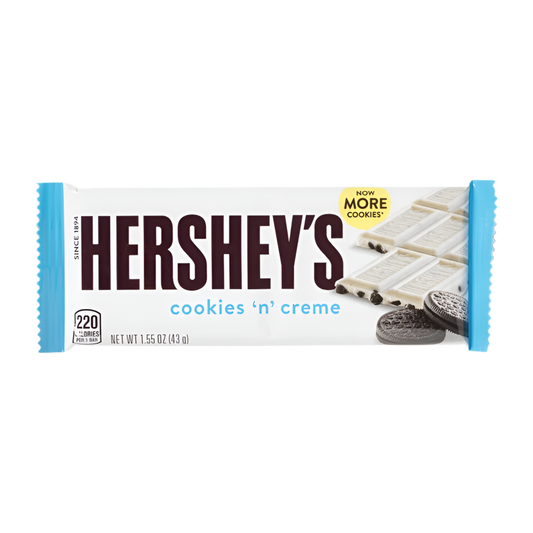 Hershey’s Bar Cookies & Cream