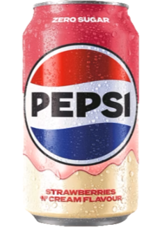 🍓🥤 Pepsi Strawberry & Cream