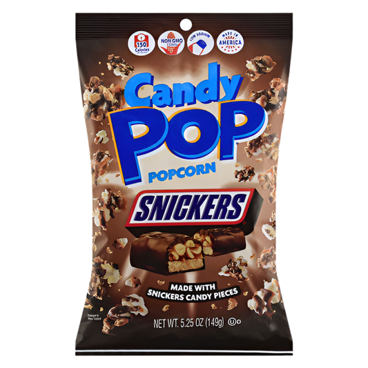 Candy Pop Popcorn Snickers