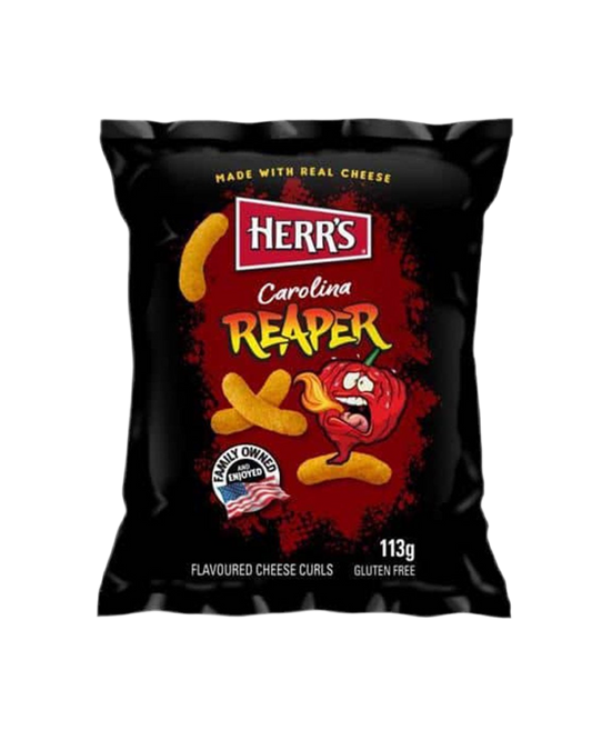 Herr’s Carolina Reaper Cheese Curls 113gr