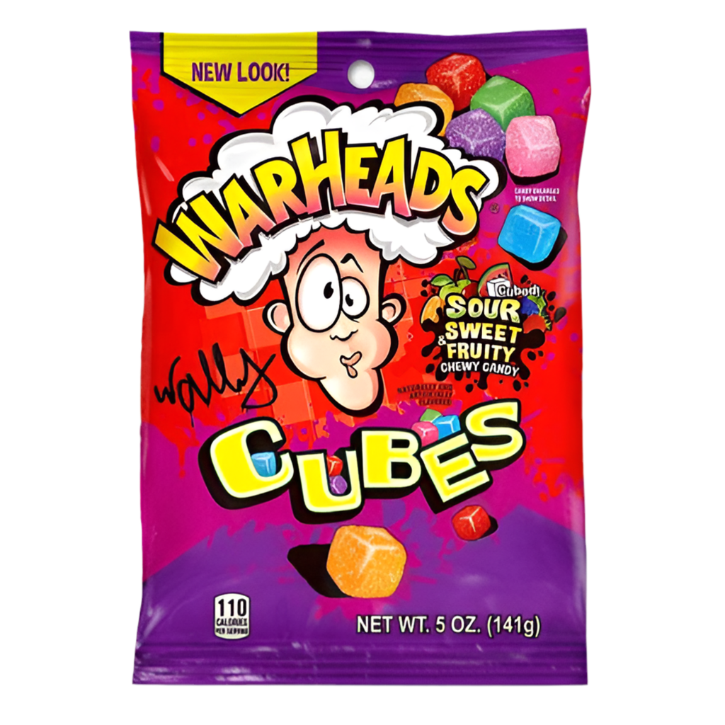 Warheads Chewy Cubes