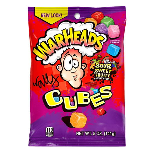 Warheads Chewy Cubes