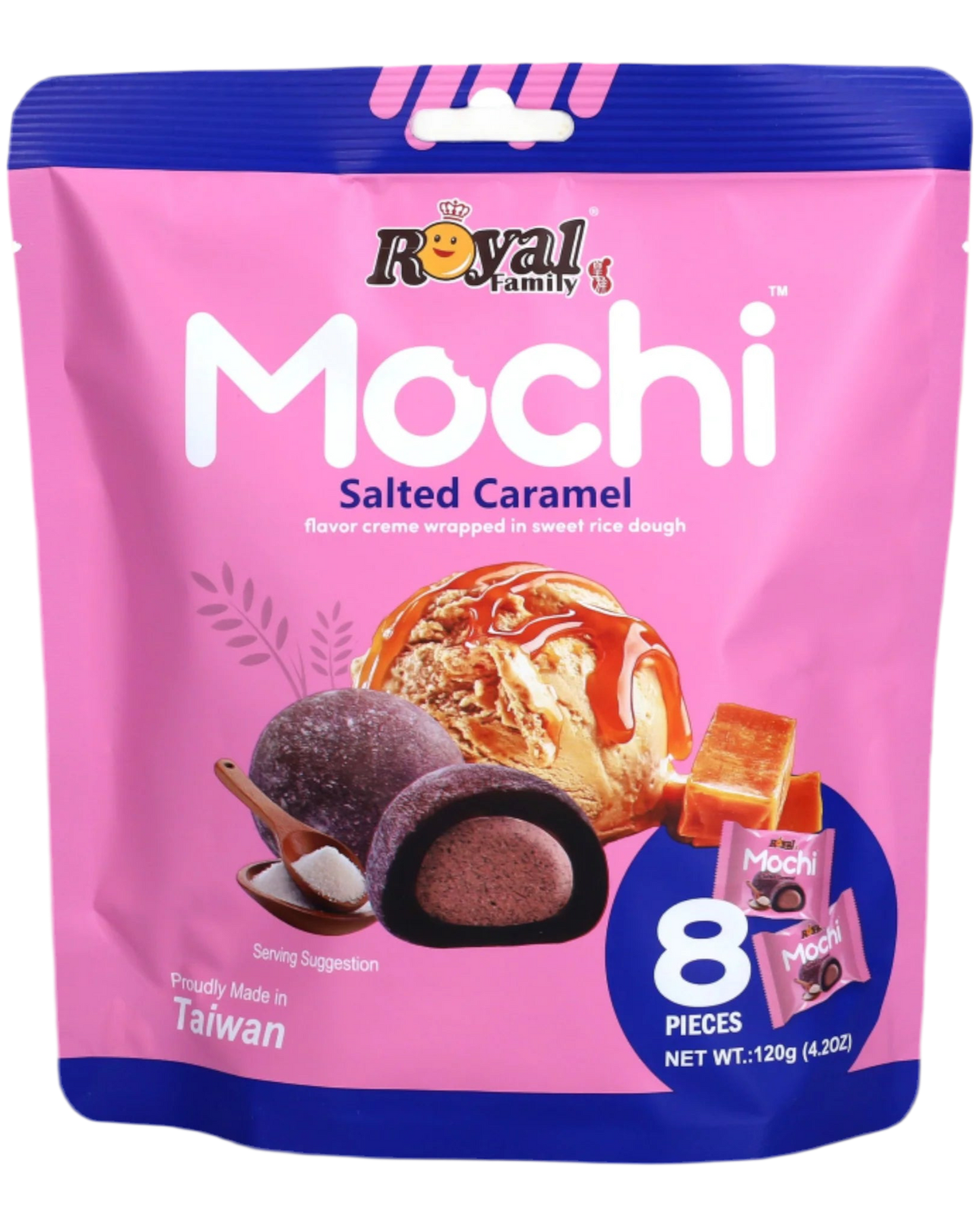 Royal Family Salted Caramel Mochi 120GR
